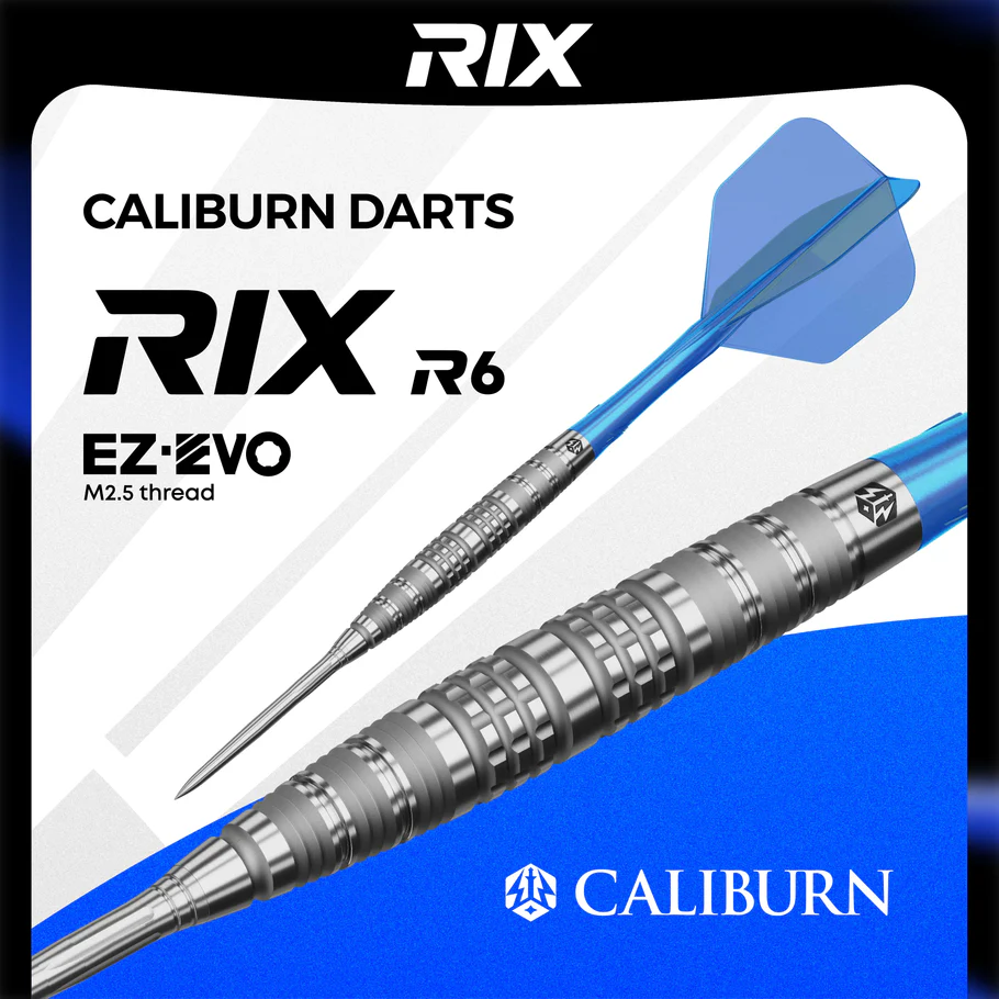 Caliburn RIX R6 Darts - 90% - EZ-Evo Steel Tip - 24g - Image 5