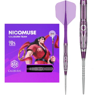 Caliburn Players Darts - Nicomuse: Awakening - 90% - Steel Tip - 22g