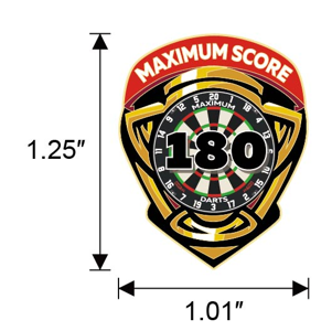 Enamel Pin Badge - Maximum - 180