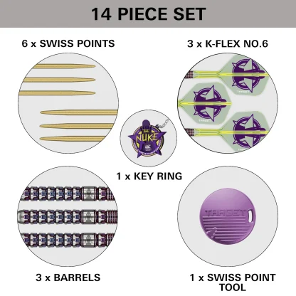 Target Darts - Luke Littler World Champion 90% - Steel Tip - 23g - Image 4