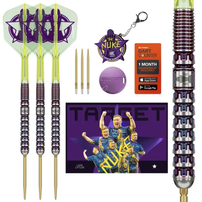 Target Darts - Luke Littler World Champion 90% - Steel Tip - 23g - Image 2