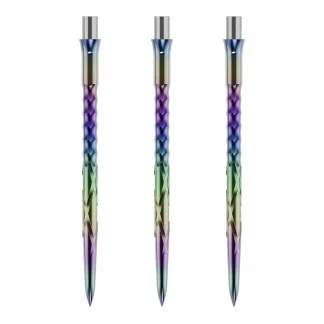 Caliburn EVO Dart Points - HAN G2 - Rainbow - 40mm