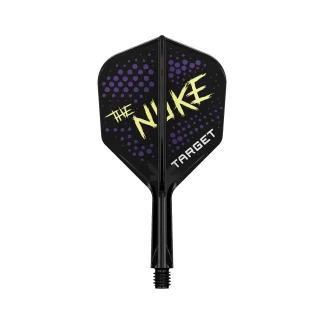 Target K-Flex Dart Flights - Luke 'The Nuke' Littler (2024) - Std - No6 - TARGET Short (60mm overall)