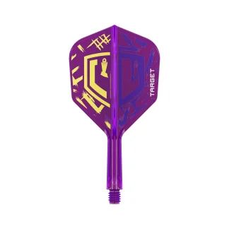 Target K-Flex Dart Flights - Luke Littler World Champion (2025) - Std - No6 - TARGET Short (60mm overall)