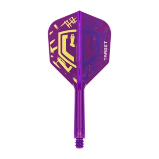Target K-Flex Dart Flights - Luke Littler World Champion (2025) - Std - No6 - TARGET Intermediate-Tweenie (67mm overall)