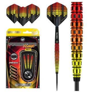 Winmau Darts - Firestorm Flame - 90% - Steel Tip - 25g