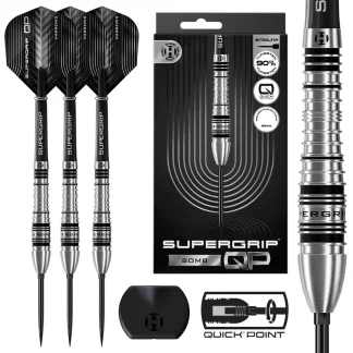 Harrows Darts - Supergrip QP - Bomb - 90% - Steel Tip - 23g