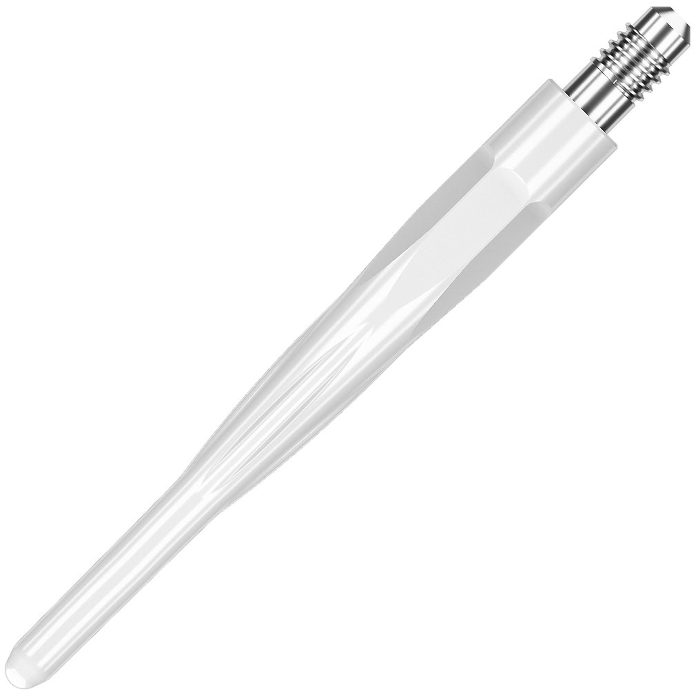 Caliburn EZ-Evo Dart Soft Tip Points - Steel Tip to Soft Tip - White - 30mm
