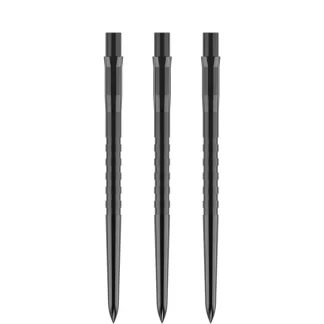 Mission Caliburn EVO Dart Points - Grooved - Black - 38mm (external)