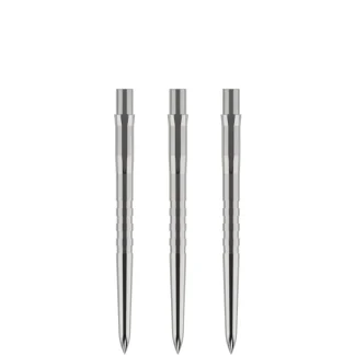 Mission Caliburn EVO Dart Points - Grooved - Silver - 32mm