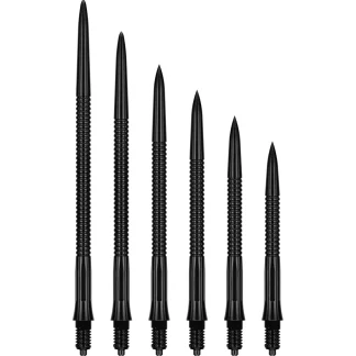 Caliburn EZ-Evo Dart Points - Small Grooved - Black - 32mm