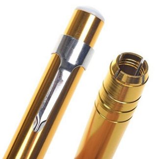 Aluminum Chalk Holder - Gold