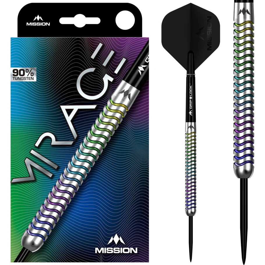 Mission Mirage Darts - Steel Tip - 90% - 23g