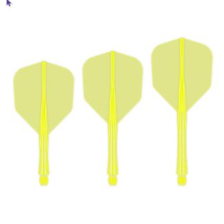 Caliburn SUP Flights - No6 - Medium - Neon Yellow