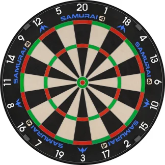 Mission Samurai 4 Dartboard - Professional - Knife Wire - White Spider