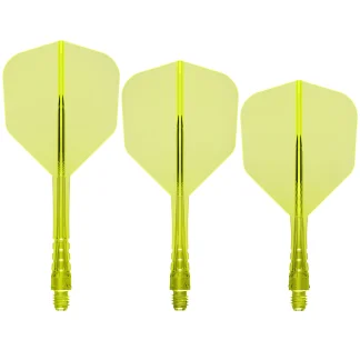 Mission Force 90 Vortex - No6 - Short - Clear Neon Yellow