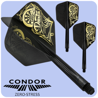 Dartsboard-Black-Small-Condor Zero Stress Flight