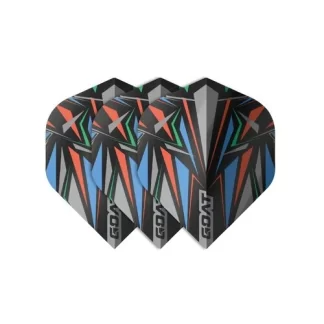 GOAT Athlete Dart Flights - No2 - Std - Black