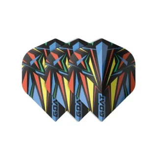 GOAT Athlete Dart Flights - No2 - Std - Blue