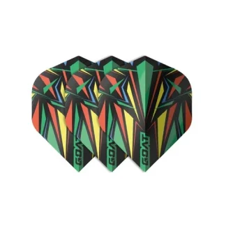 GOAT Athlete Dart Flights - No2 - Std - Green