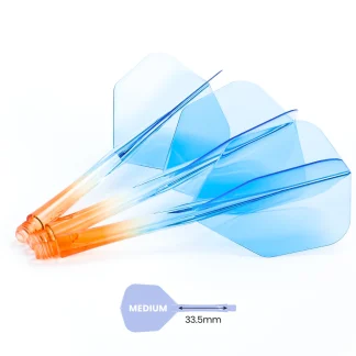Caliburn SUP Flights - No6 - Medium - Orange and Blue