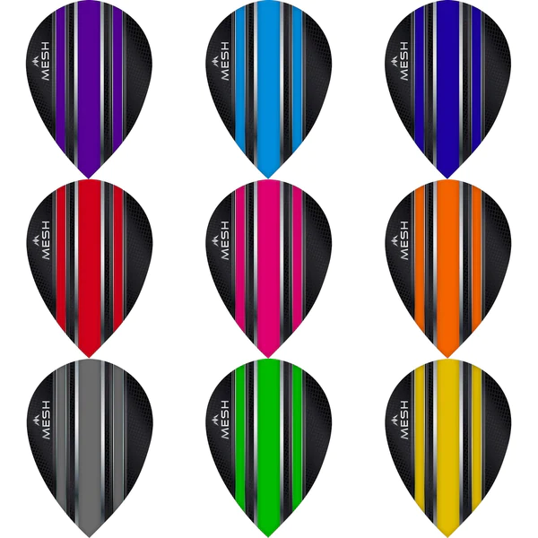 Mission Mesh Dart Flights - Pear