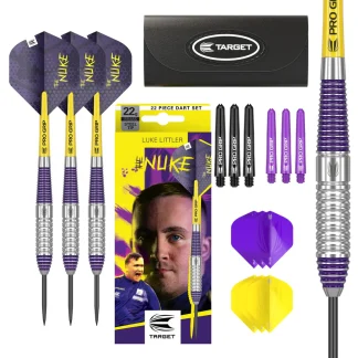 Target Darts - Luke Littler - Steel Tip - Brass - 22g