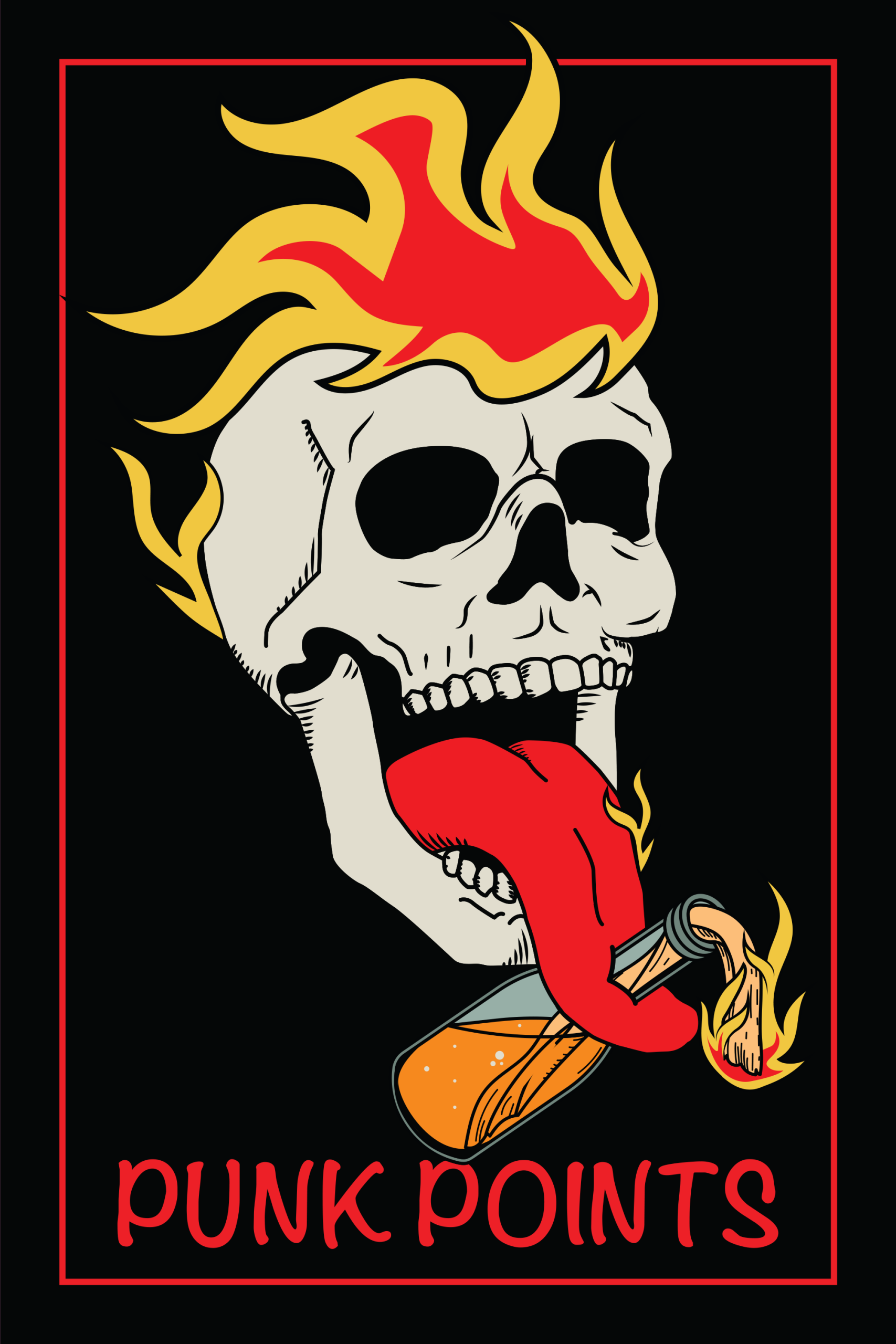 Punk Points - Molotov - Swiss - Delinquent - Finger Grip - Image 5