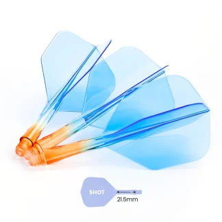 Caliburn SUP Flights - No6 - Short - Orange and Blue