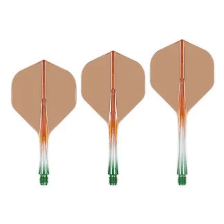 Caliburn SUP Flights - No2 - Medium - Green and Orange