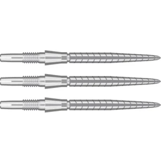 Target Swiss Storm Quartz Points - Silver - 35mm