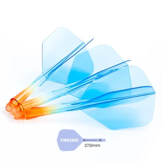 Caliburn SUP Flights - No6 - Tweenie - Orange and Blue