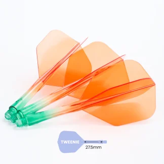Caliburn SUP Flights - No6 - Tweenie - Green and Orange